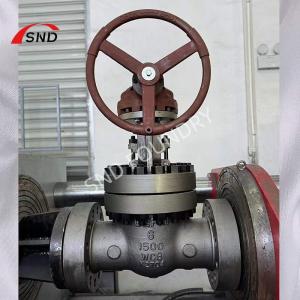 China API600 150LB - 1500LB Industrial Water WCB Carbon Steel Flange Manual Valves wholesale