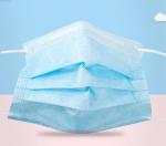 Blue Melt Blown Non Woven Fabric Children Face Mask