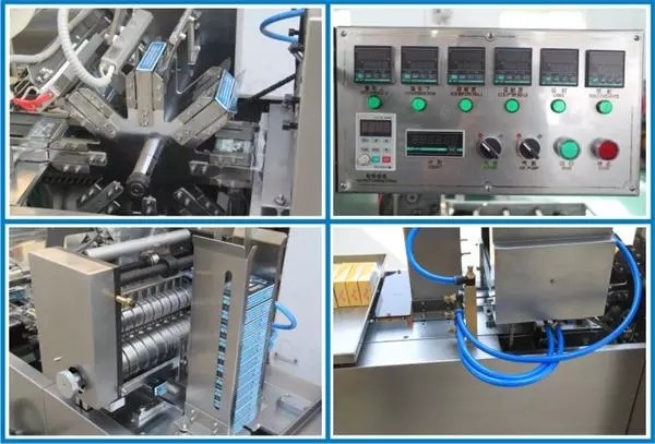 Automatic Cellophane Wrapping Machine Box Overwrapping Bopp Transparent Film BTB-350