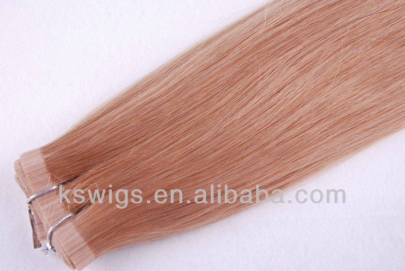 AAAAA 100% High quality Indian human hair extension-tape hair,100g/pc