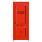 Painting WPC Door Durable Low Maintenance And Environmentally Friendly
