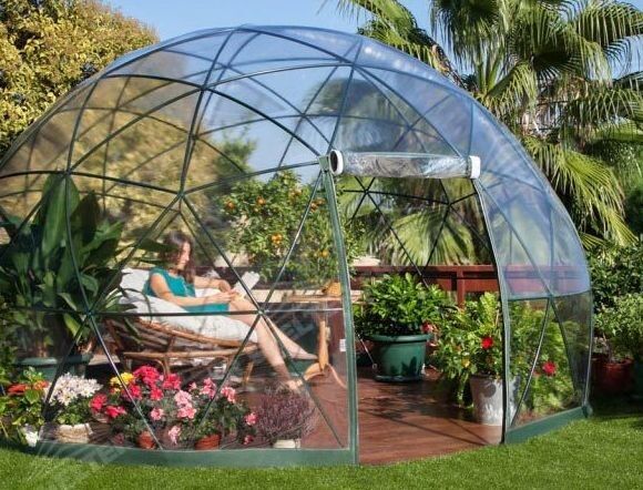 Garden Camping Dome Tent Hotel Outdoor 4 Meters Customized Color