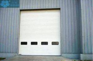 China Thermal Insulated AC220V 150mm Track Overhead Garage Door wholesale