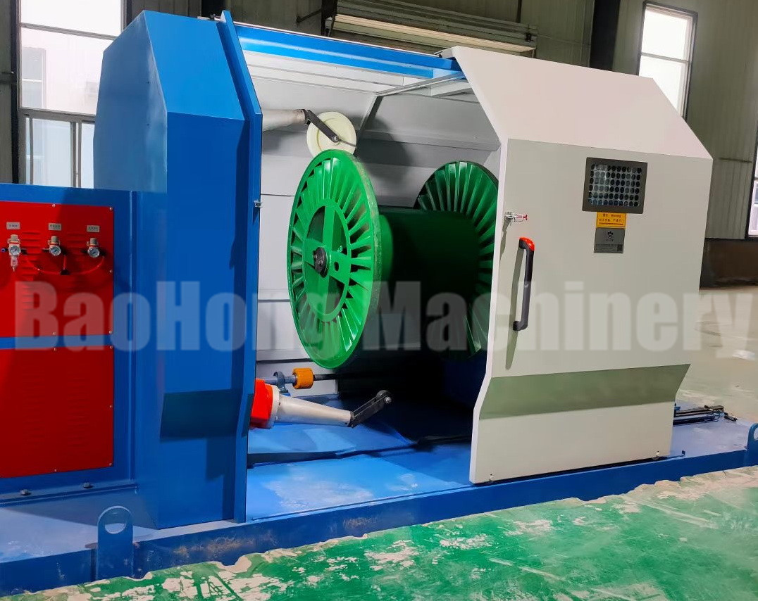 1000mm Cantilever Single Twist Bunching Machine For Control Cable
