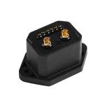 Removable 220V Copper Electric Car Plug , 2 6 Core Copper EV Charger Plug