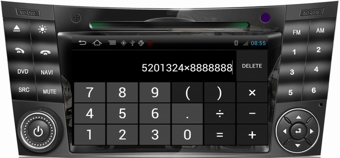Ouchuangbo 7" Auto DVD Android 4.0 for Mercedes Benz E-Class W211 2002-2008 3G Wifi GPS S150 USB Radio OCB-090C