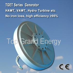 China 300W 850RPM Disc coreless permanent magnetism generator (PMG), three phase permanent magnet alternator wholesale