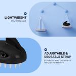 Pet Hair Wash Massager ABS+TPR Scalp Exfoliating Shampoo Brush