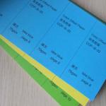 Tracing Paper 55-150gsm Red/Yellow/Green/Pink Color Woodfree Offset Paper/Bond