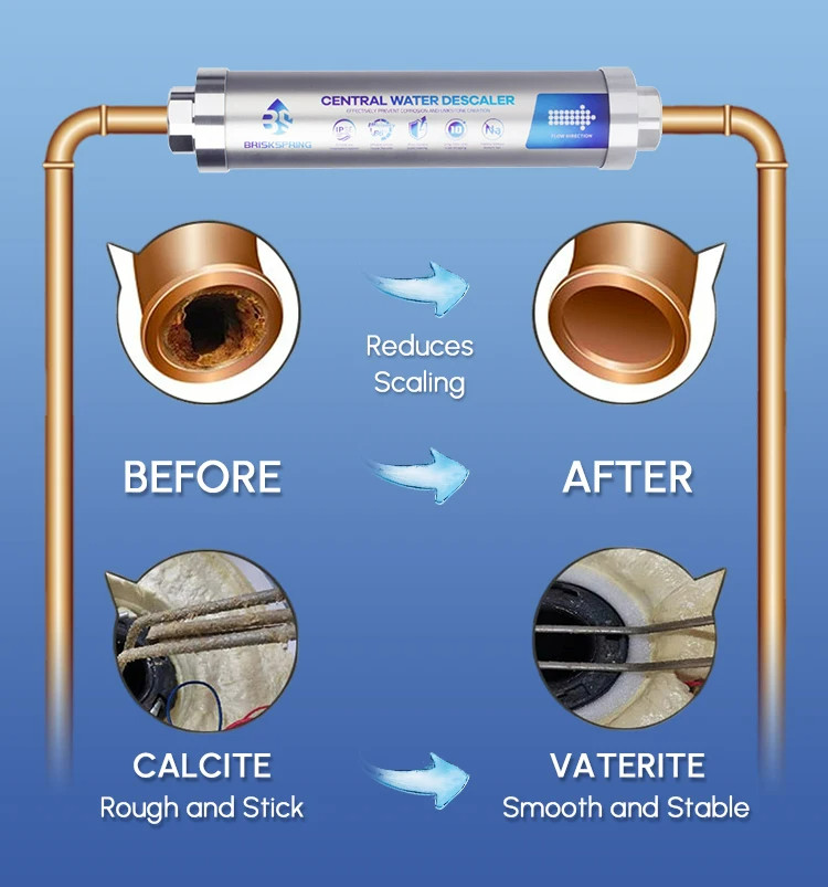 4 Tons Per Hour Water Limescale Eliminator Prevent Calcium And Magnesium