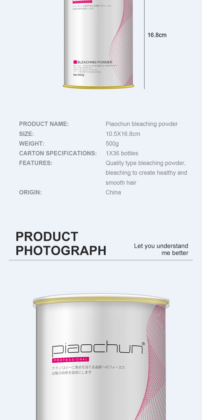 Achieve Deep Bleaching Effect without Damaging Hair Professional Hair Bleaching Powder