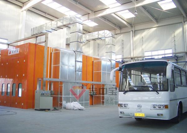 Bus Truck Painting Booth BZB Brand Industrial Spray Booth With 3D Lifting