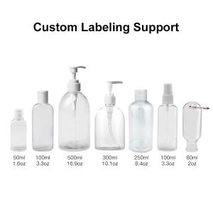 China Glossy Finish Round Sterilized Lotion Bottle Pump Dispenser wholesale