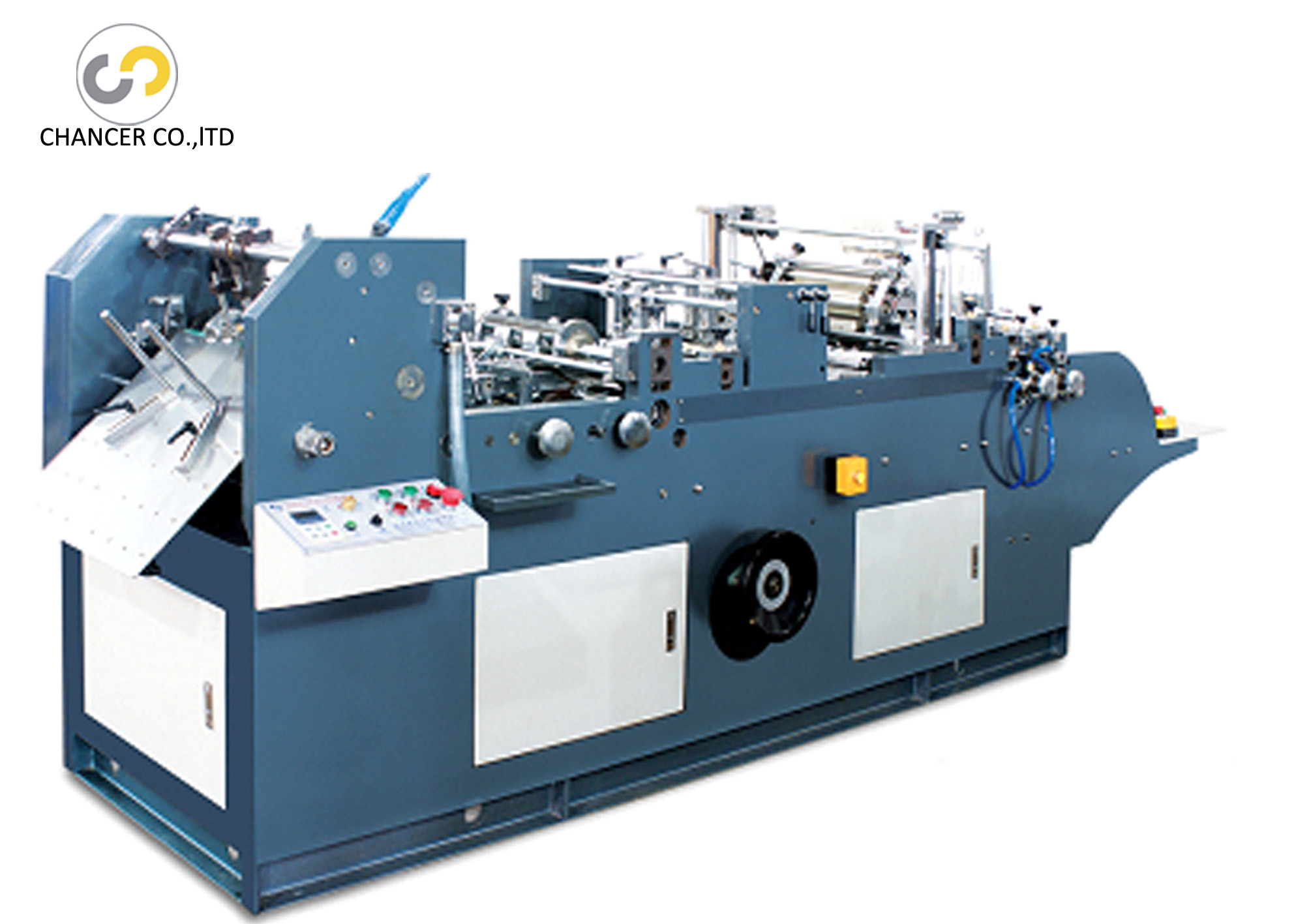 Automatic multi-functional pocket wallet envelope making machine