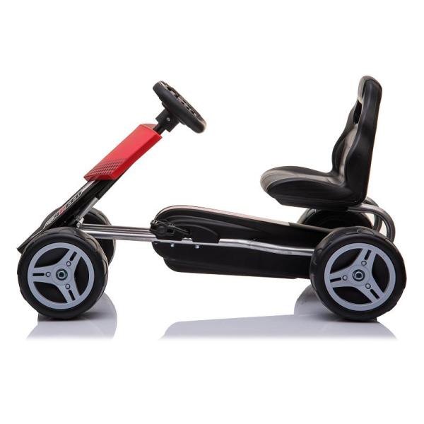 Red Pedal Go Kart For Kids with Adjustable Seat and 2023 Manufacture Can Be Adjusted