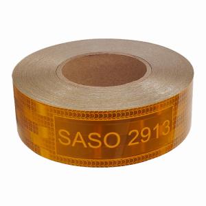 China ECE SASO 2913 Reflective Tape Vinyl Adhesive Sheet For Trucks auto wholesale