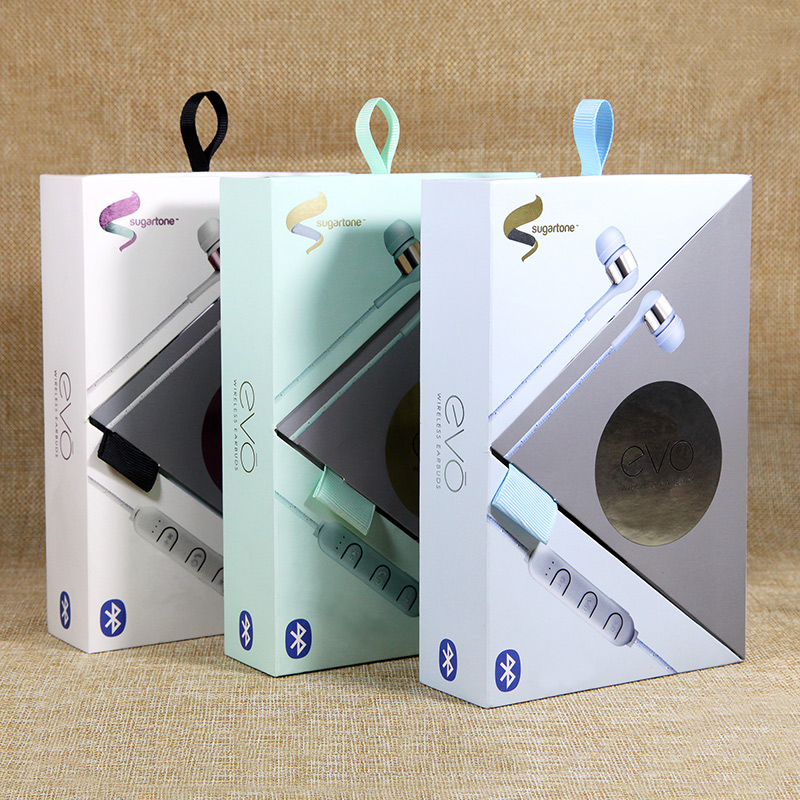CMYK C2S Art Paper Eyeshadow Clamshell Packaging Custom Cosmetic Boxes
