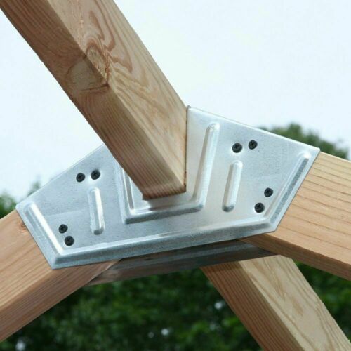 Easy Shed Kit with Truss Design Standard 7 x 8 Foot Peak Roof Storage Shed Bracket