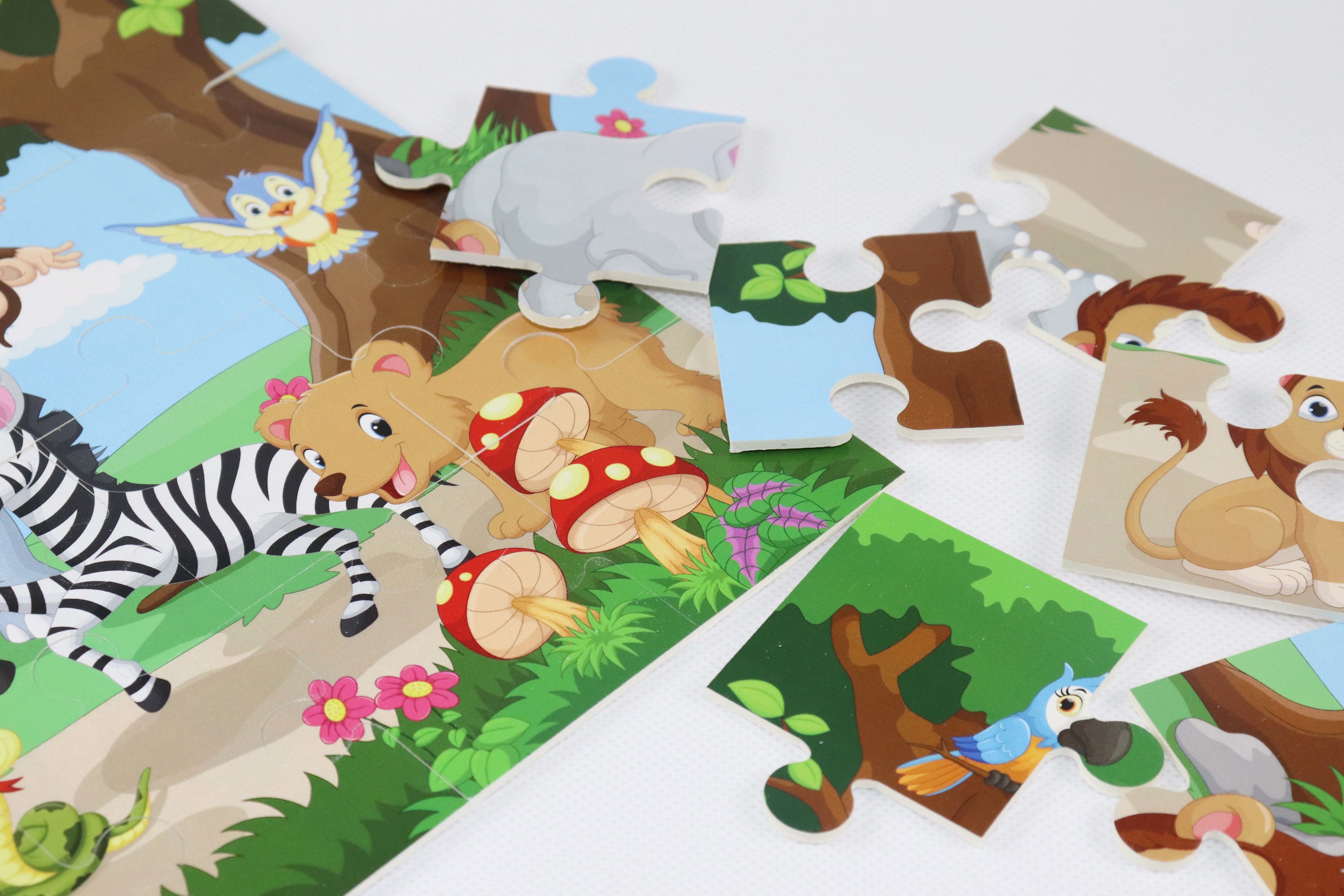 OEM Pantone Color Educational Games And Puzzles For 4-8 Years Old 4 Pack