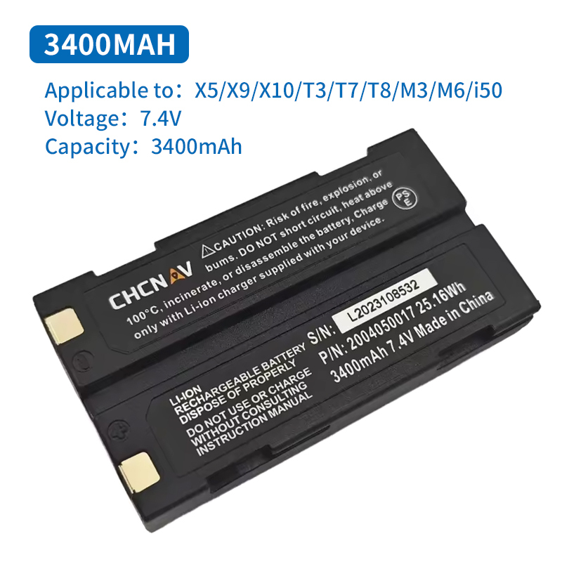 CHCNAV GPS X5/X9 Battery RTK Host 3400 Battery C300 Four-Slot Charger STONEX P9 Handheld XB2
