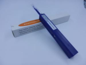China 2.5mm 1.25mm Fiber Optic Ferrule Cleaner Pen , One Click Fiber Optic Connector Cleaner wholesale