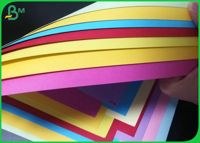 70gr 80gr Color Woodfree Paper Brightness Good Printing For Office Supplies