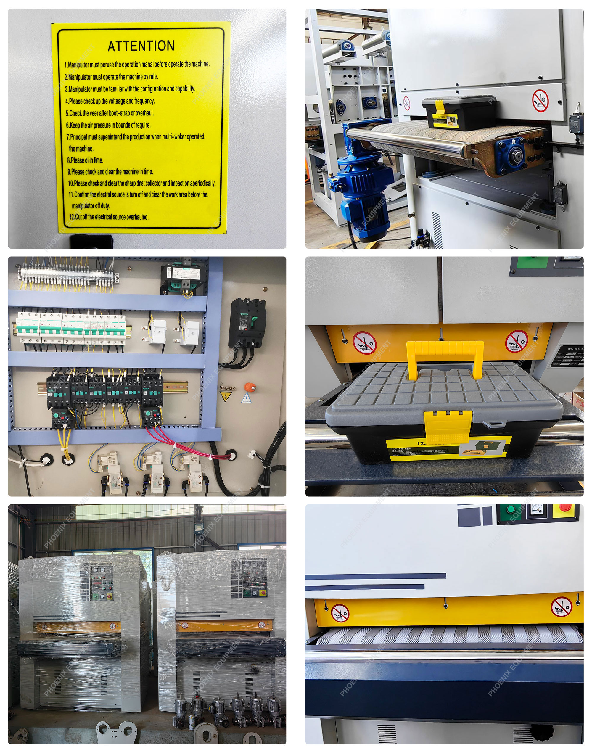 R-RP630 Fully Automatic Sanding Machine for Solid Wood Board in Woodworking Industry