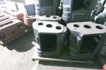 CNC Machining Parts Dip Red Painting Process GB Standard Tolerance ± 0.02mm