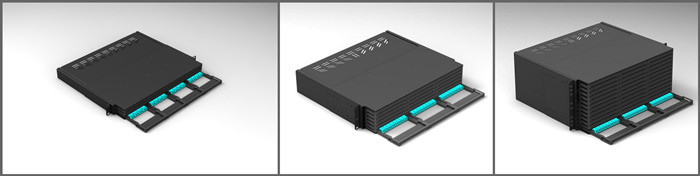 12 Port SC/UPC LC/UPC Optical Fiber Patch Panel