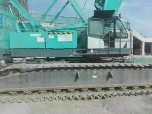 China 250 Ton Second Hand Crawler Cranes Kobelco CKE2500 Isuzu Engine 2005 Year wholesale