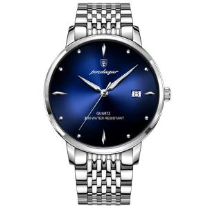 China 135g Weight Stainless Steel Quartz Wrist Watch with Pointer Display wholesale