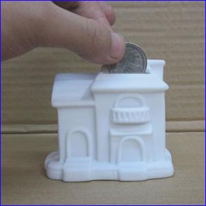 China DIY Ferrite House / Vinyl White House mold / DIY platform toys / Paint Your Mind House wholesale