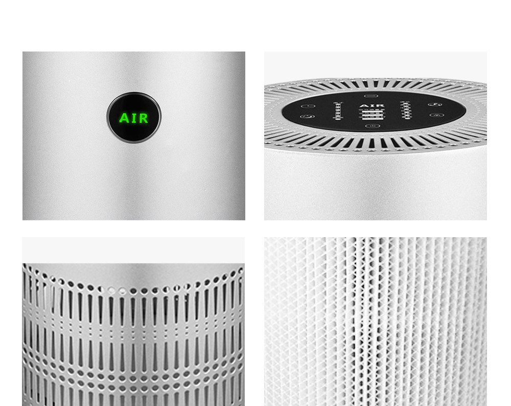 8 Million Anion PM 2.5 Detection Hepa Air Purifier Room Cleaner 40W