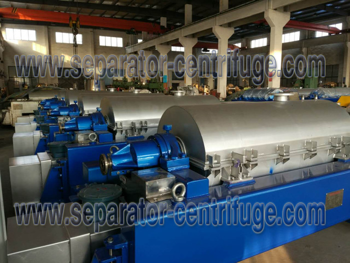 Large Capacity Automatic Solid Liquid Separator Decanter Centrifuge / Seperationg Machine