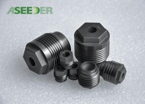 China Cemented Tungsten Carbide Drill Bit Nozzle External Hexagon Alloy Nozzle on sale