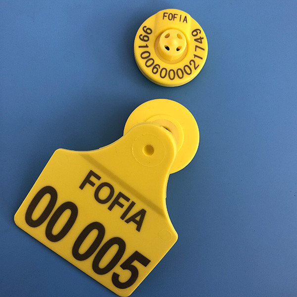 Certified ICAR Electronic Ear Tag 22cm Reading Distance