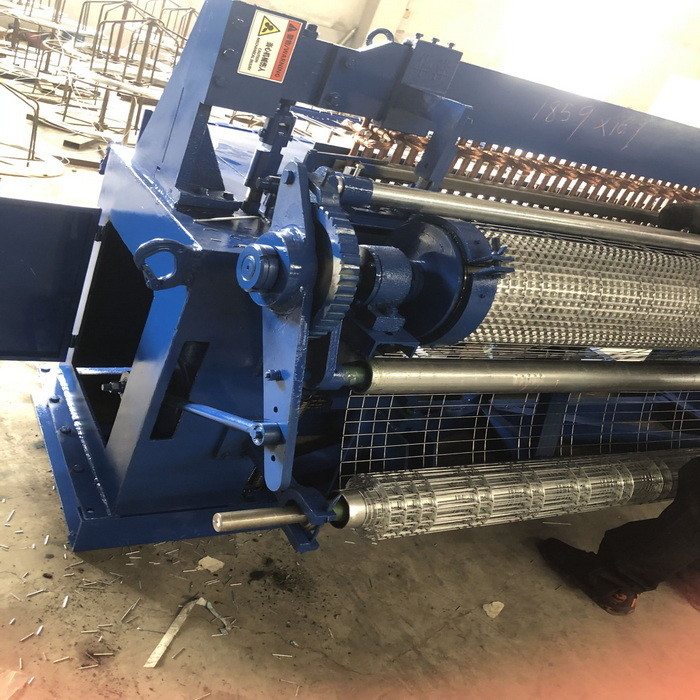 Spring Pressure Drive Shaft Fence Mesh Welding Machine Diameter 0.45-0.85mm