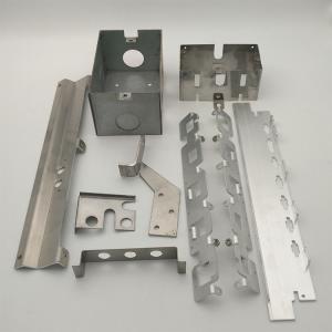 China Quick Sample Stamped Sheet Metal Parts / Stamped Steel Parts 0.01 Mm Tolerance wholesale