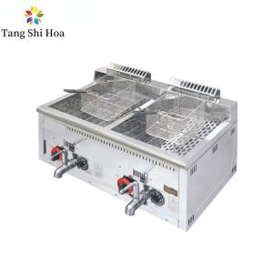 China Countertop Gas Fryer Machine French Fries Stainless Steel wholesale