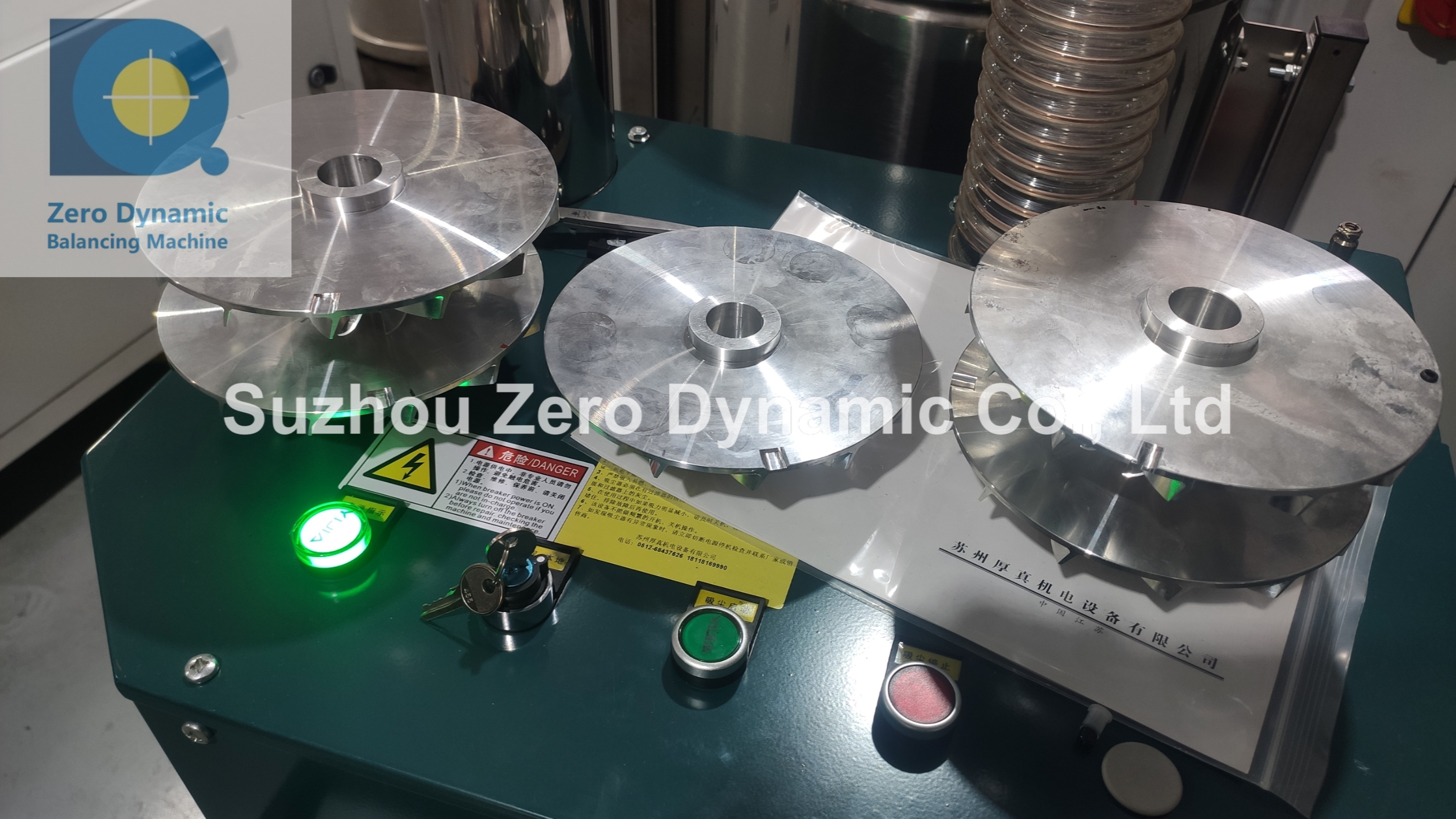 High Speed Compressor Impeller Automatic Balancing Machine Two Station Turbocharger Impeller Milling Correction Balancer