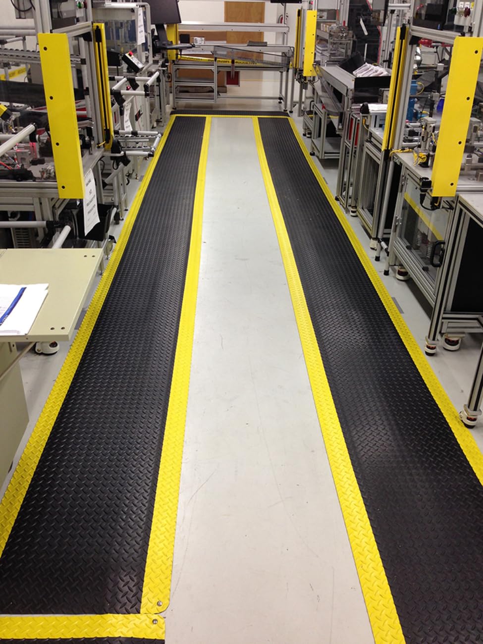 Custom ESD Anti-Fatigue Floor Mat PVC EVA Foam Conductive Rubber