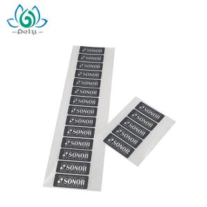 China Dumb Black CMYK PET Label Printing Custom Self Adhesive wholesale