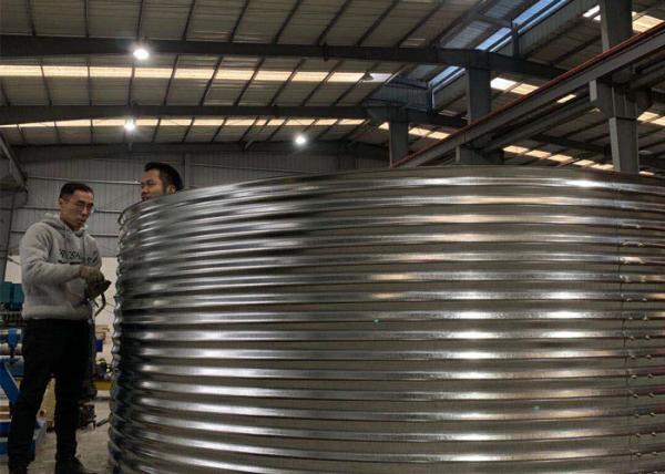 Quality Aquaculture PVC Liner 12400L 1860mm Flexible Fish Tanks for sale