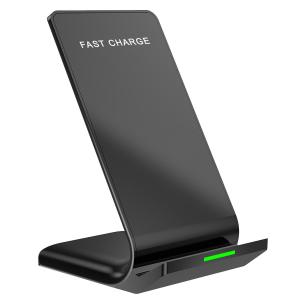 China Desktop ABS Phone holder 10W Fast Charging Portable wireless Charger wholesale