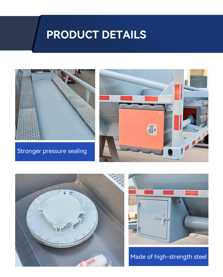 20ft 30ft Liquid ISO Tank Container 25000 - 28000 Litre Capacity Fuel Oil Tank Container