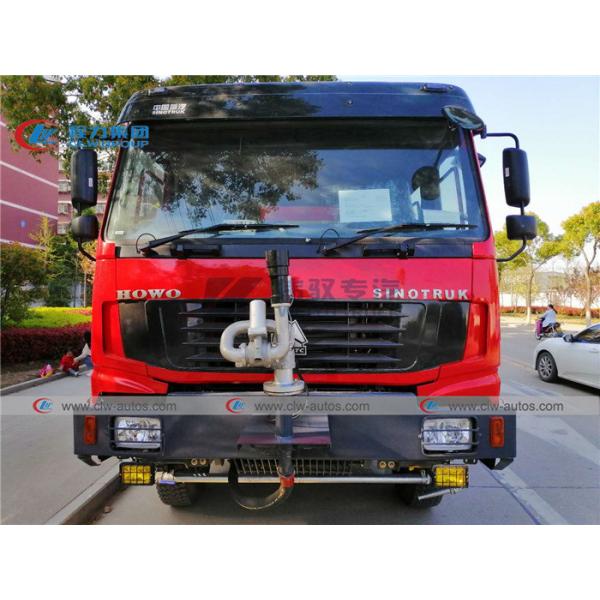 RHD Sinotruk Howo 4X4 Off Road Dry Powder Fire Fighting Truck