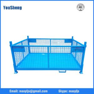 China Foldable Steel Wire Mesh Storage Box wholesale