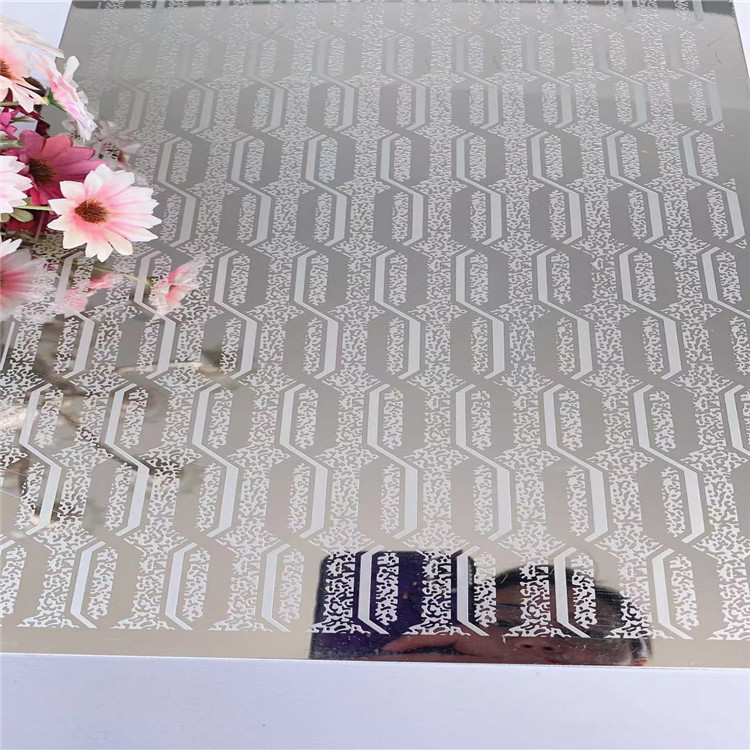8K Etched Stainless Steel Sheet , 304 Stainless Steel Sheet Plate 1.18mm Thick
