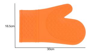 China Heat Resistant Silicone Kitchen Glove Microwave Heated Gloves For Baking , Barbecue wholesale