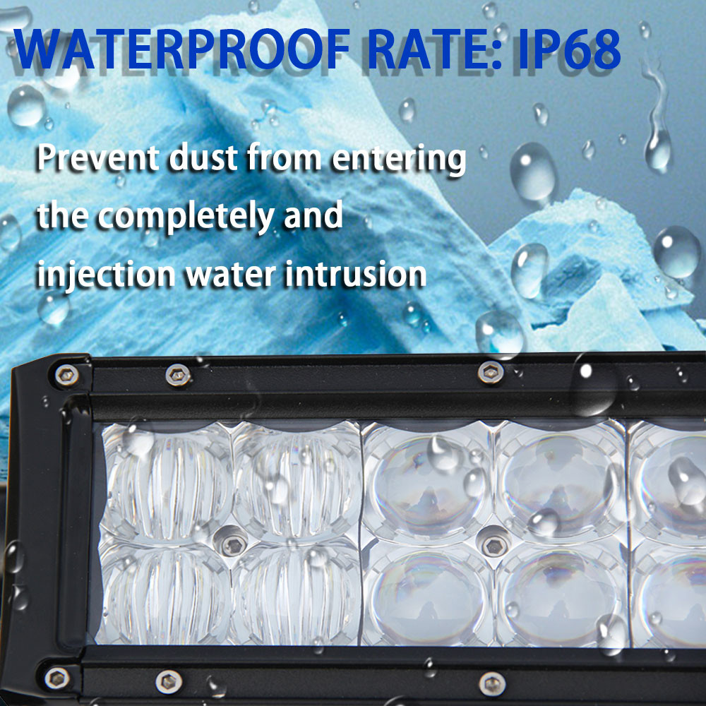 High Intensity 5D IP68 Waterproof 16200lm LED Light Bar , 31.5 inch 180W Combo Cree LED Light Bar